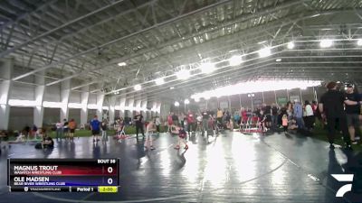 49 lbs Semifinal - Ole Madsen, Bear River Wrestling Club vs Magnus Trout, Wasatch Wrestling Club