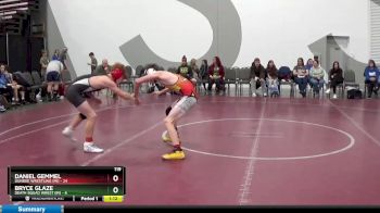 119 lbs Round 3 (8 Team) - Bryce Glaze, Death Squad Wrest (IN) vs Daniel Gemmel, Dundee Wrestling (MI)