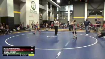 100 lbs Placement - Caley Graber, Summit Wrestling Academy vs Mara Vanderpool, Nebraska Wrestling Academy