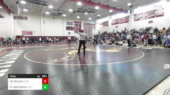 113 lbs Final - William Accorsi, Somers vs Calvin Sammarco, Lyman Mem/Windham Tech