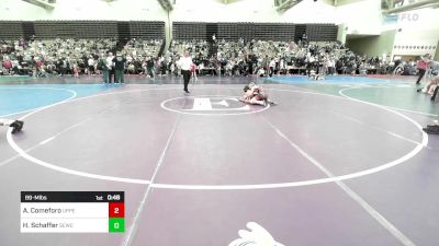 89-M lbs Consi Of 4 - Asher Comeforo, UpperTownship vs Holden Schaffer, Shore Elite Wrestling Club