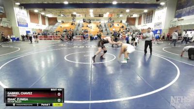 220 lbs Quarterfinal - Isaac Zuniga, Victor Valley vs Gabriel Chavez, Hillcrest