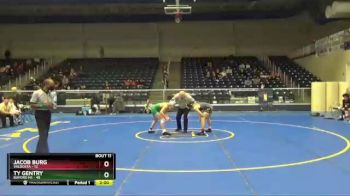 126 lbs Placement Matches (8 Team) - Ty Gentry, Buford HS vs Jacob Burg, Valdosta