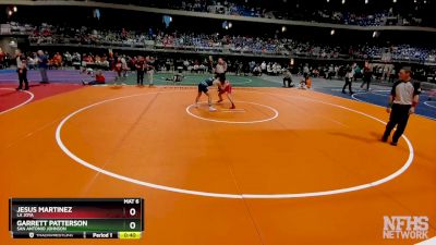 6A 113 lbs Cons. Round 2 - Jesus Martinez, La Joya vs Garrett Patterson, San Antonio Johnson