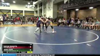 170 lbs Finals (2 Team) - Kaylee Ricketts, Grit And Grace vs Hope Good, Western Iowa Alpacas