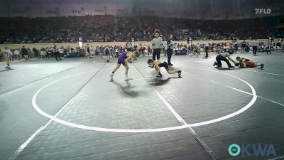 76 lbs Round Of 16 - Kayden Dennis, Skiatook Youth Wrestling 2022-23 vs Ryan Williams, Bristow Youth Wrestling