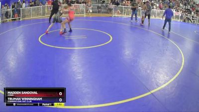 120 lbs Quarterfinal - Madden Sandoval, COWA vs Truman Winningham, Cornerstone Mat Club