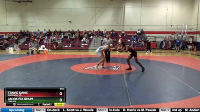 113 lbs Round 1 - Travis Davis, Hardaway Hs vs Jacob Fulghum, Chelsea