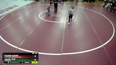 68 lbs Round 1 - Tucker Svedin, Zimmerman Wrestling Club vs Mikael Moe, Minnesota