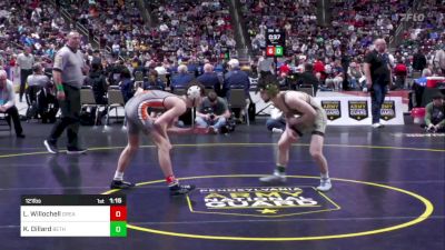 121 lbs Semifinal - Luke Willochell, Greater Latrobe vs Keanu Dillard, Bethlehem Cath