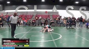 75 lbs Placement Matches (8 Team) - Jackson Thorn, Thorn Wrestling (MN) vs Nico Emili, Team Gotcha (IL)