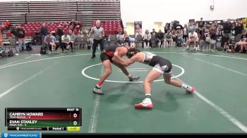 129 lbs Placement Matches (8 Team) - Camryn Howard, Team Revival vs Evan Stanley, POWA (CO)