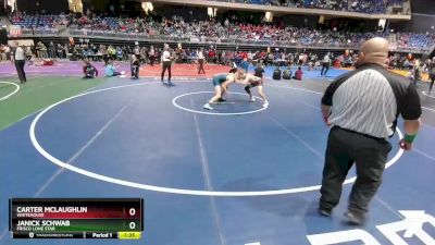 5A 138 lbs Semifinal - Carter McLaughlin, Whitehouse vs Janick Schwab, Frisco Lone Star