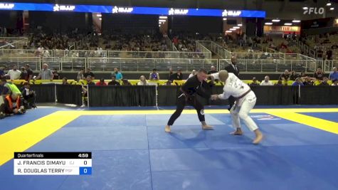 JAMES FRANCIS DIMAYUGA vs RAYMON DOUGLAS TERRY 2024 Pan Jiu Jitsu IBJJF Championship