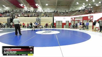 90-99 lbs Cons. Semi - Carson Underwood, Red Cobra WA vs Blake Walters, New Castle Youth WC