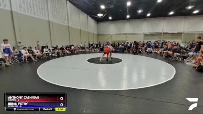 182 lbs Round 1 (6 Team) - Anthony Cashman, Indiana vs Brian Petry, Nebraska