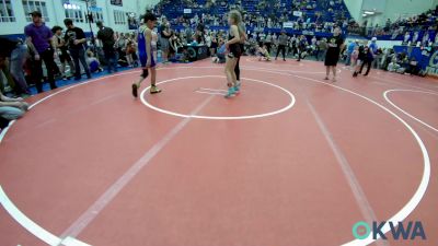 80 lbs Semifinal - Hope Widman, Shelton Wrestling Academy vs Ivan Barrios, Piedmont