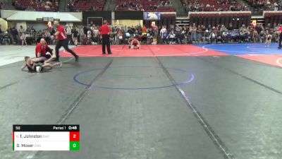 50 lbs Cons. Round 6 - Tripp Johnston, Butte Wrestling Club vs Gavin Moser, Colstrip Wrestling Club