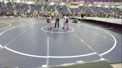 109 lbs Consi Of 4 - Aaliyah Lloyd, Kearney Middle School vs Ryland Huppenthal, Brighton Wrestling Club