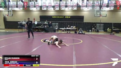 106 lbs Round 1 - Dylan Munson, Iowa vs Taye Jordan, SWIFT Wrestling Club