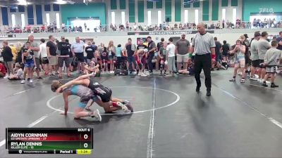 80 lbs Semis & 1st Wrestleback (8 Team) - Rylan Dennis, Killer Elite vs Aidyn Cornman, U2 Upstate Uprising