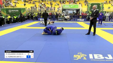 PAULO EDUARDO VIEIRA NUNES FREIR vs ELIELSON FERREIRA BRITO 2024 Brasileiro Jiu-Jitsu IBJJF