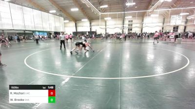 150 lbs Round Of 16 - Ryan Mazhari, Liberty Mat Club vs William Brooks, Scanlan Wrestling Academy