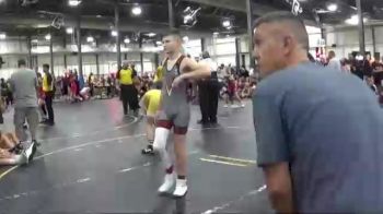 107 lbs Semis & 1st Wrestleback (8 Team) - Ashton Goney, Olympia Red vs Lucas Huitron, Ares