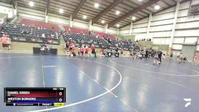 106 lbs Semifinal - Daniel Green, MT vs Weston Borgers, OH