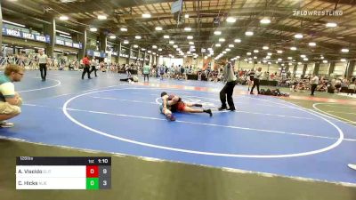 126 lbs Rr Rnd 2 - Anthony Viscido, Elite NJ HS Black vs Clayton Hicks, Team Alien Spaceship