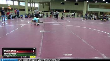 95 lbs Round 2 (6 Team) - Brady Walsh, Alabama Elite White vs Mathew Reed, Alabama Elite Gray