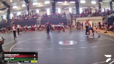 140 lbs Semis & 1st Wrestleback (8 Team) - Noah King, Troup vs Budder Manley, Ohio Hazards