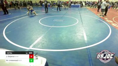 Quarterfinal - John Bajema, Deer Creek Wrestling Club vs Whitton Lindamood, Weatherford Youth Wrestling