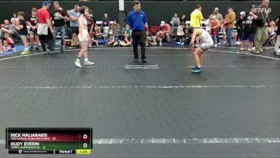 72 lbs Round 6 (8 Team) - Nick Maliarakis, The Savage Barn Brothers vs Rudy Everin, Terps Northeast ES