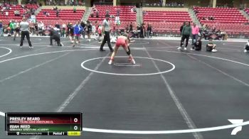 88 lbs 1st Place Match - Presley Beard, Kansas Young Guns Wrestling Cl vs Isiah Reed, Nebraska Wrestling Academy