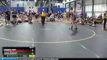 200 lbs Semis & 1st Wrestleback (8 Team) - Andrew Wier, Missouri Gold vs Derek Badgley, Team Gotcha Blue