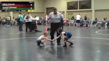 45 lbs Finals (2 Team) - Moxon Demmom, Iowa Gold vs Crew Mohler, Iowa Black