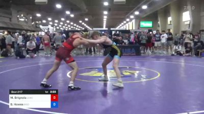 74 kg Cons 16 #1 - Max Brignola, Lehigh Valley Wrestling Club vs Brendan Howes, Bison Wrestling Club