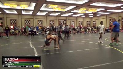 85 lbs Semis & 1st Wrestleback (8 Team) - Jake Appello, Frost Gang vs Arav Panndey, Team Alien