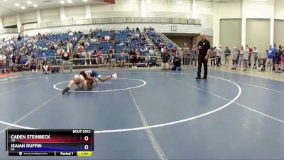 83 lbs Champ. Round 1 - Caden Steinbeck, OH vs Isaiah Ruffin, MI