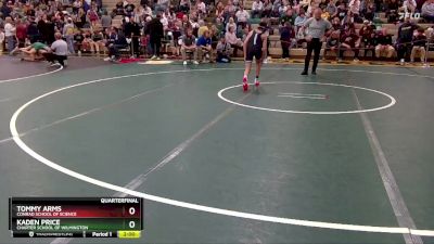 113 lbs Quarterfinal - Tommy Arms, Conrad School Of Science vs Kaden Price, Charter School Of Wilmington