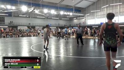 113 lbs Round 1 (16 Team) - Izaak Kukulski, Short Time WC vs Noah Bellue, MF1