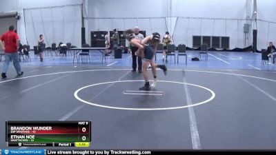 92-98 lbs Round 4 - Ethan Noe, Unattached vs Brandon Wunder, ESP Spartans