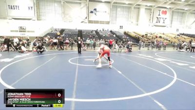 108 lbs Cons. Round 3 - Jonathan Tidd, Olean Wrestling Club vs Jayden Miesch, Brockport Jr Blue Devils Wrestling Club