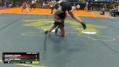 3 - 138 lbs Semifinal - Matthew Eberly, New Kent vs Jackson Stroud, Brentsville District