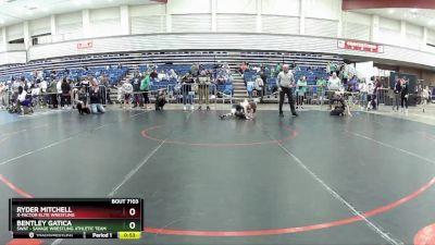 77 lbs Quarterfinal - Ryder Mitchell, X-Factor Elite Wrestling vs Bentley Gatica, SWAT - Savage Wrestling Athletic Team