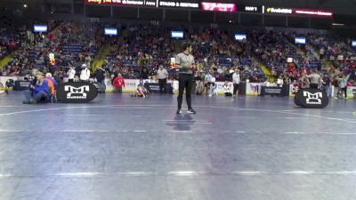 50 lbs Quarterfinal - Mason Williams, Wattsburg vs Rhea Karas, South Fayette