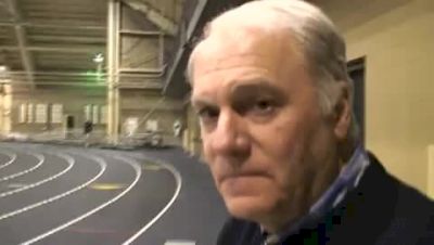 Notre Dame coach Joe Piane after 2010 Meyo Invite