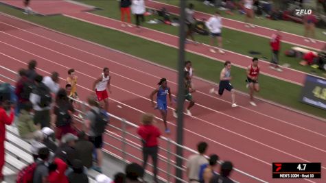 Men's 100m Open, Finals 9