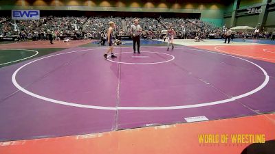 100 lbs Round Of 16 - Wyatt Strick, Lawrence Elite vs Raymond McIntire, Nighthawks Wrestling Club